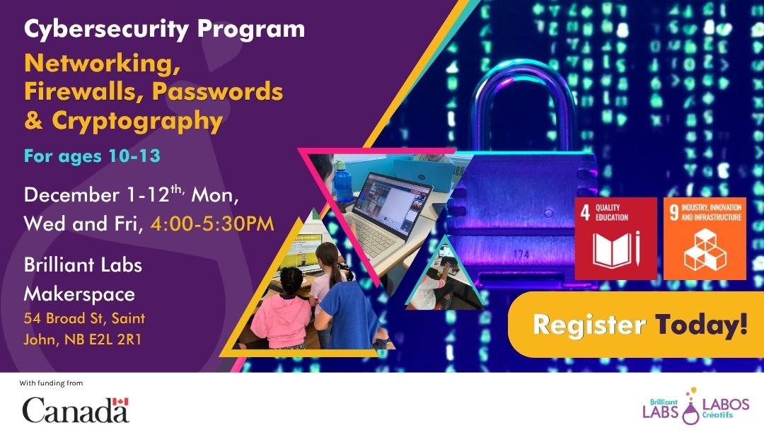 Saint John Cyber Security program feature poster