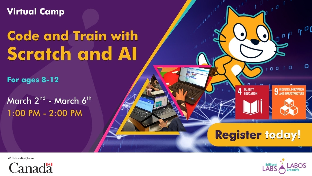 Virtual Beginner Scratch Camp feature poster