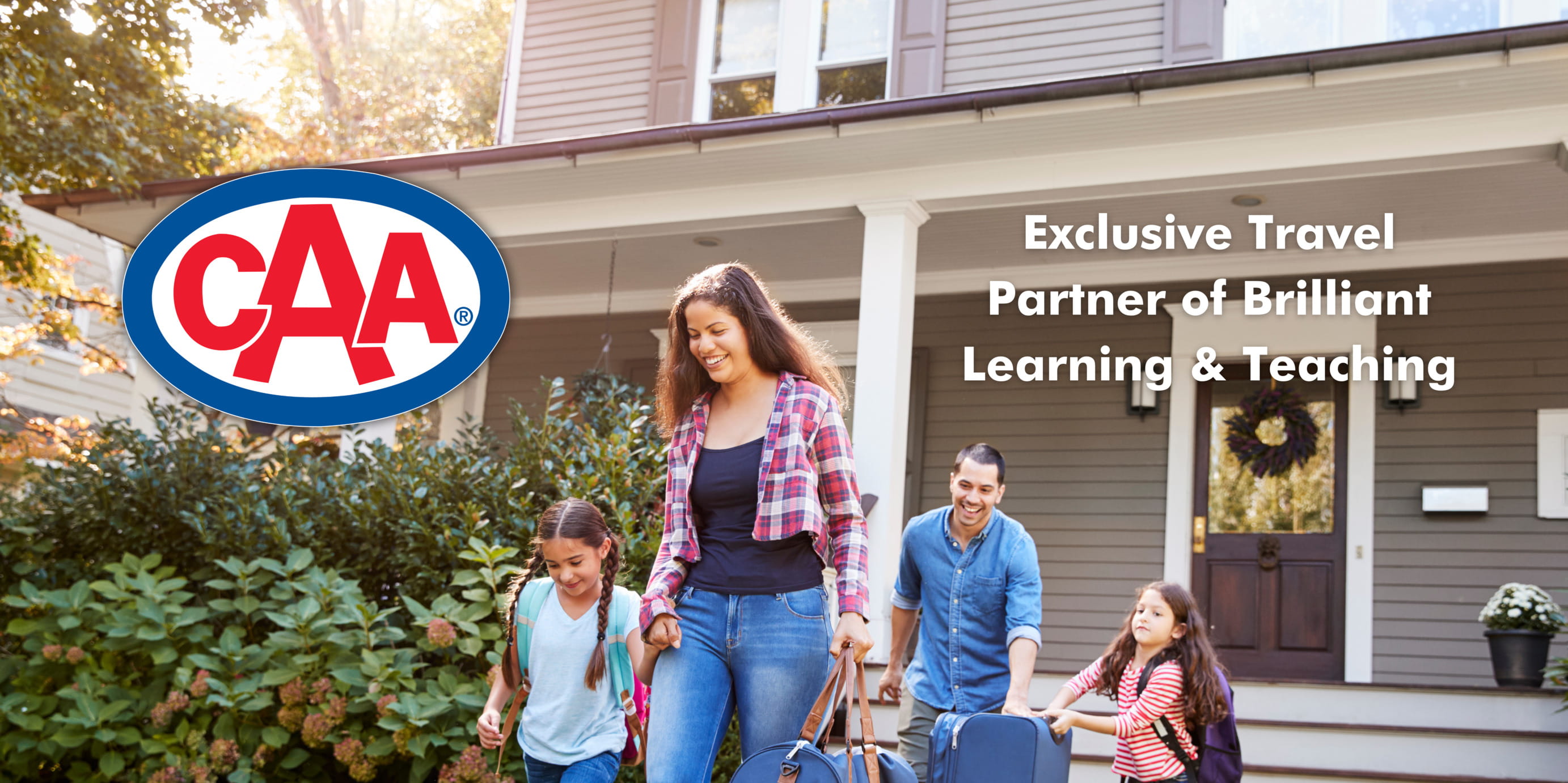 Sponsor banner for CAA, the official travel partner of the BL learning and teaching retreat!