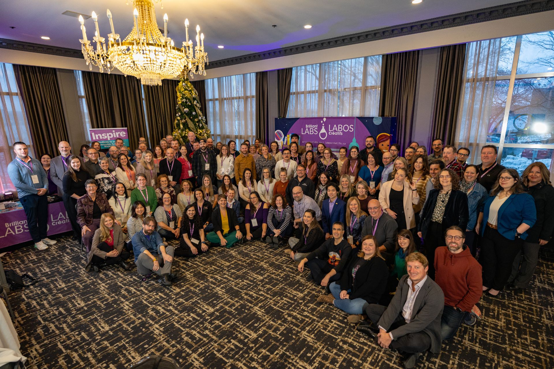 Group photo from the 2023 Brilliant Learning & Teaching Retreat