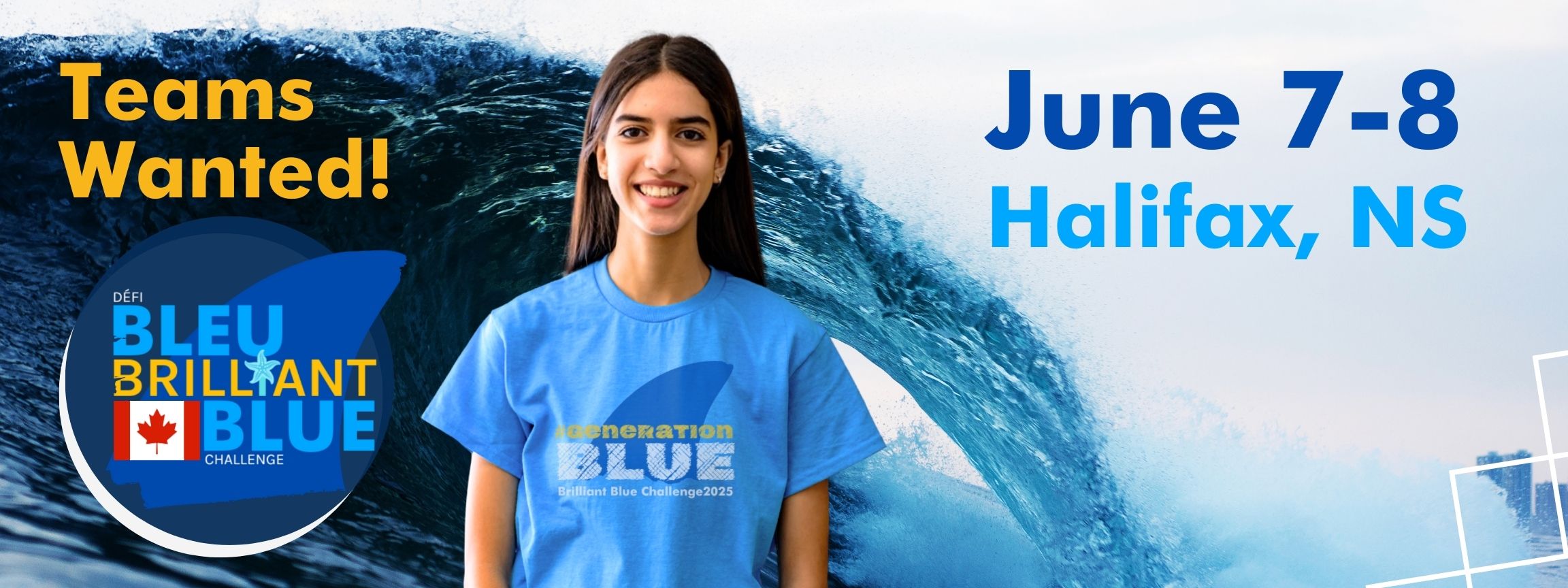 Brilliant Blue 2025 promotional banner
