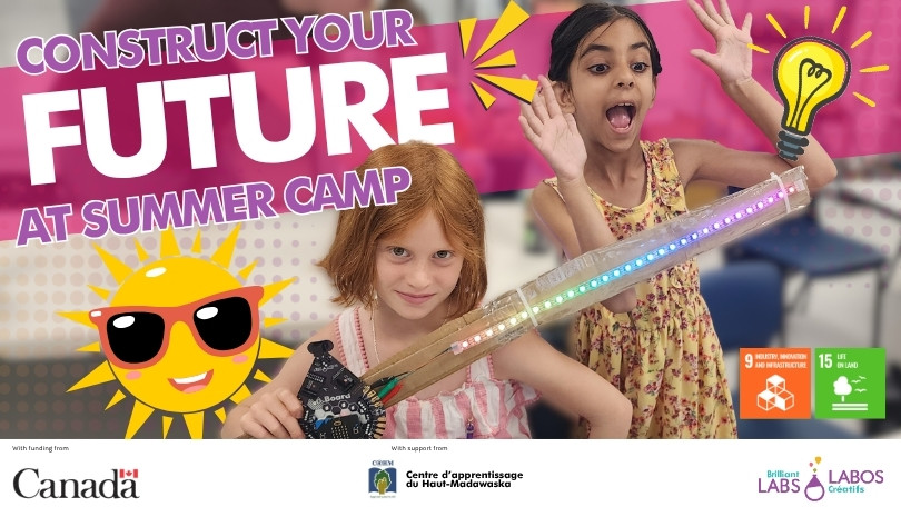 Image de présentation du camp d'été de Centre d'Apprentissage du Haut-Madawaska